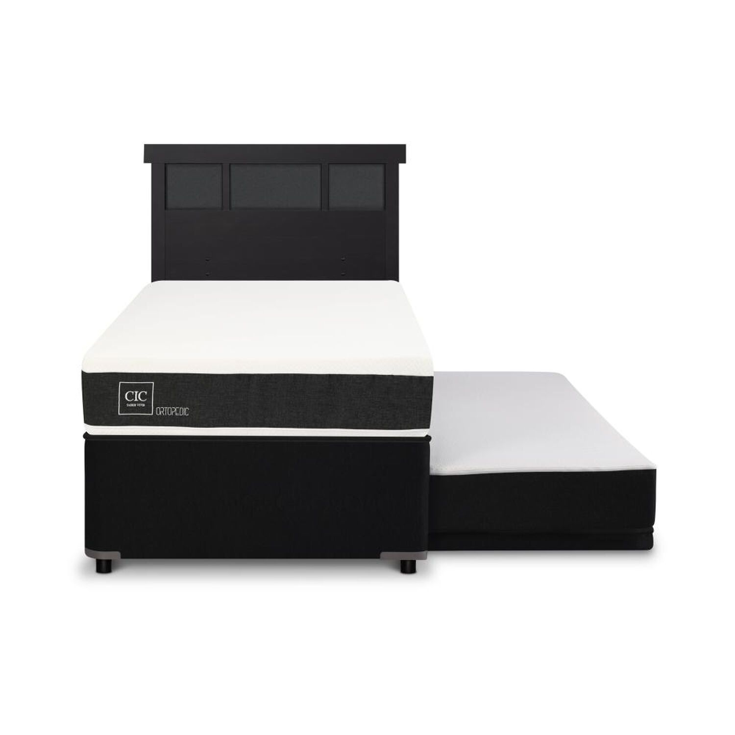 Cama Nido Cic Divan / 1.5 Plazas / Base Funcional + Respaldo image number 0.0