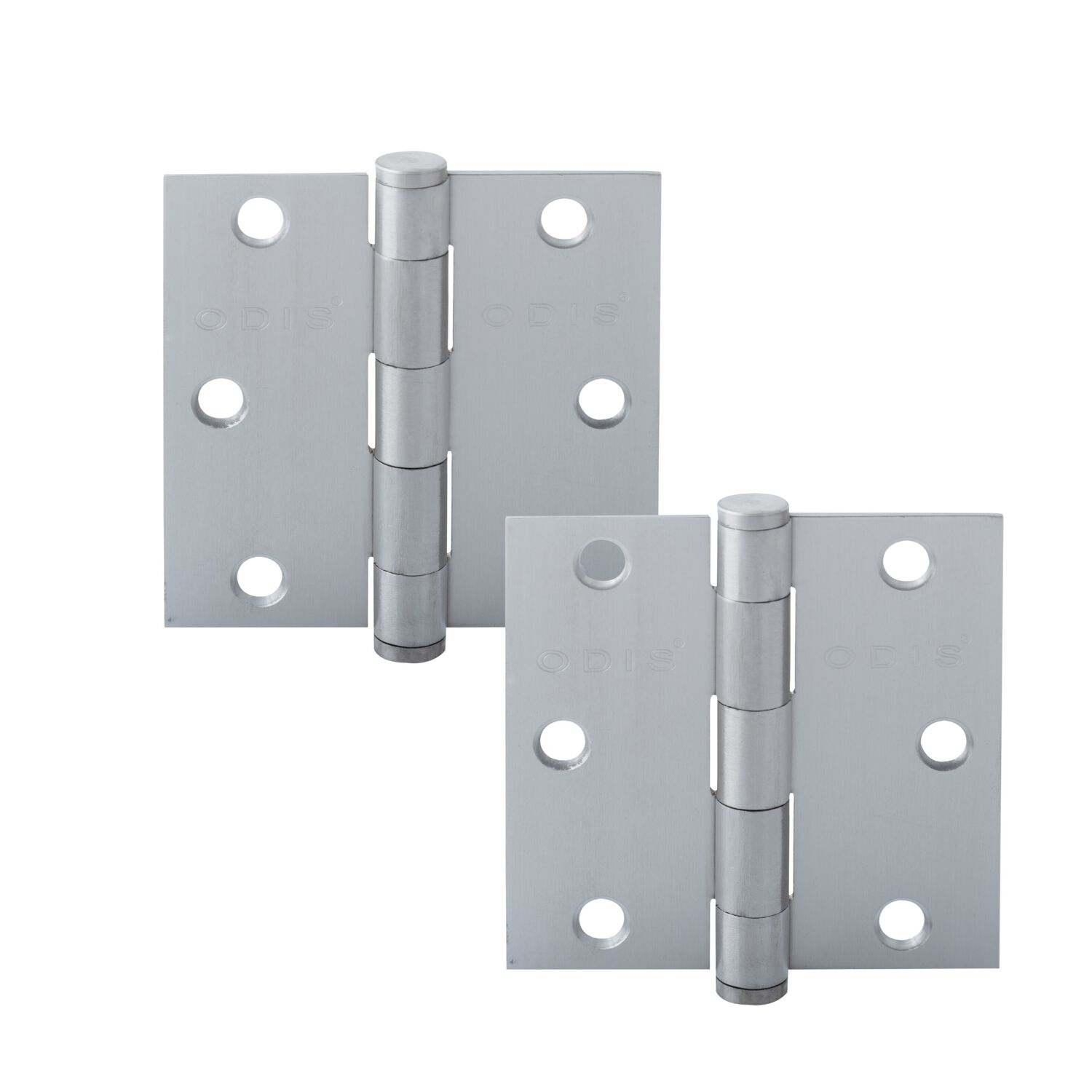 Pack 2 Bisagras Acero Odis 3,5&rdquo;&times;3,5&rdquo;&times;2,0mm - Plata image number 1.0