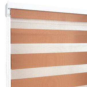 Cortina Duo 150 X 165 Cm Chocolate