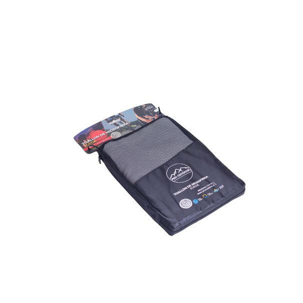 Toalla Microfibra Xl Gris Pro Outdoor
