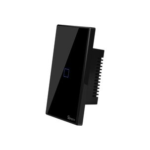 Interruptor De Pared Sonoff T3us1c-tx Rf De 1 Canal - Negro