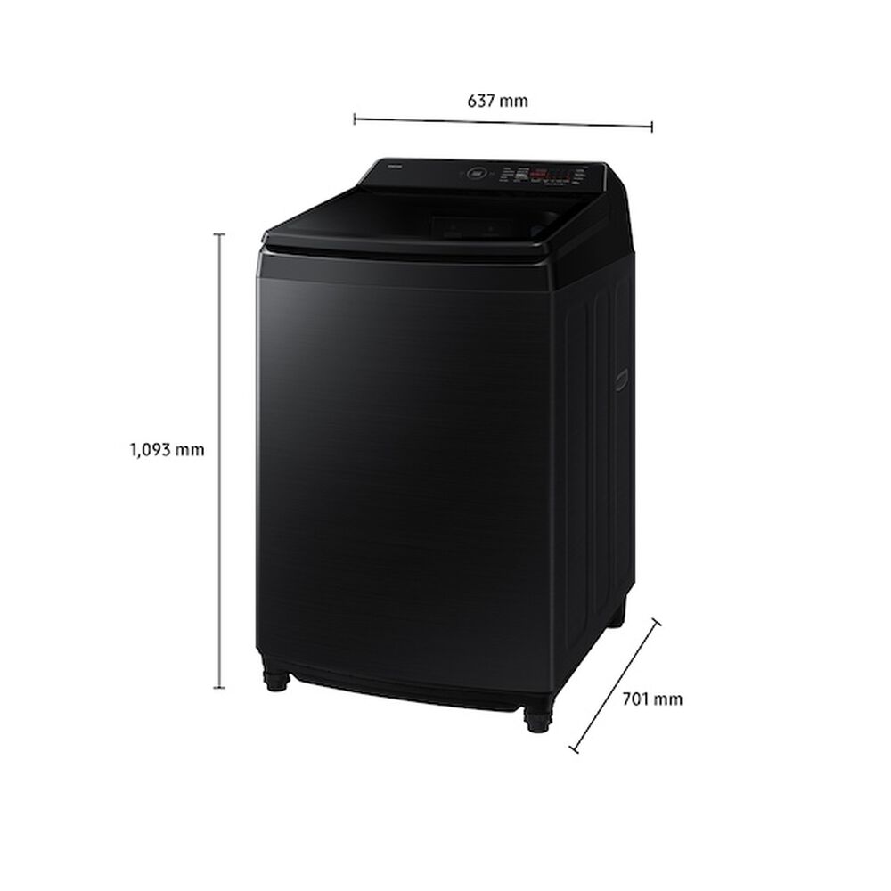 21kg Lavadora De Carga Superior Con Ai Wash Black image number 2.0