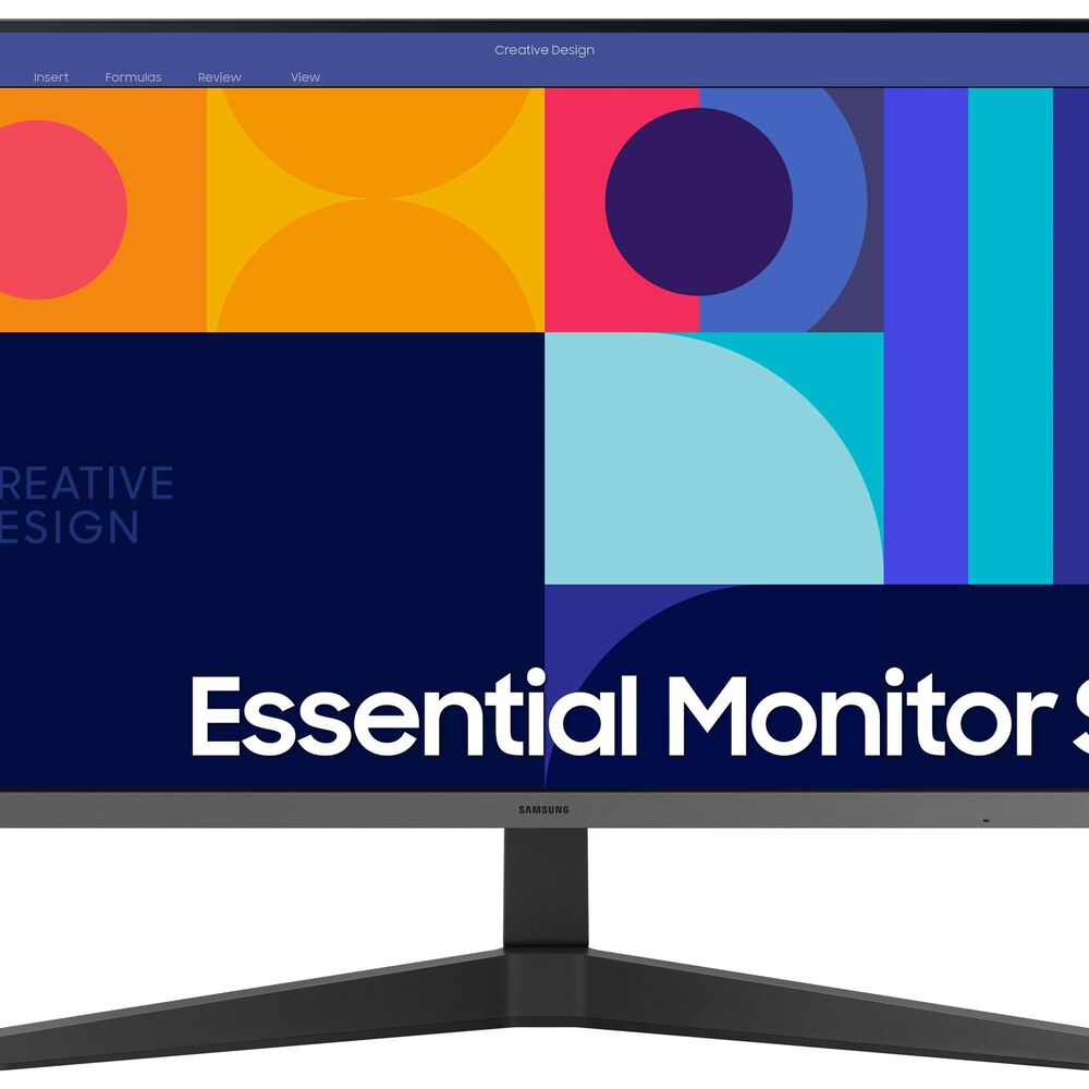 Monitor Plano Samsung Essential S3 27" Ips Fhd 100hz 4ms Negro image number 1.0