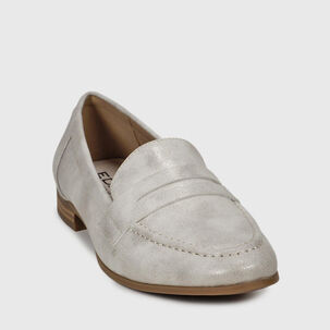 Mocasín Nixea Plateado
