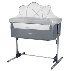 Cuna Colecho Mecedora Mosquitero Next2us Grey