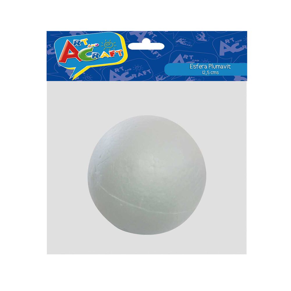 Pelota De Plumavit 12,5 Cm Art & Craft image number 0.0
