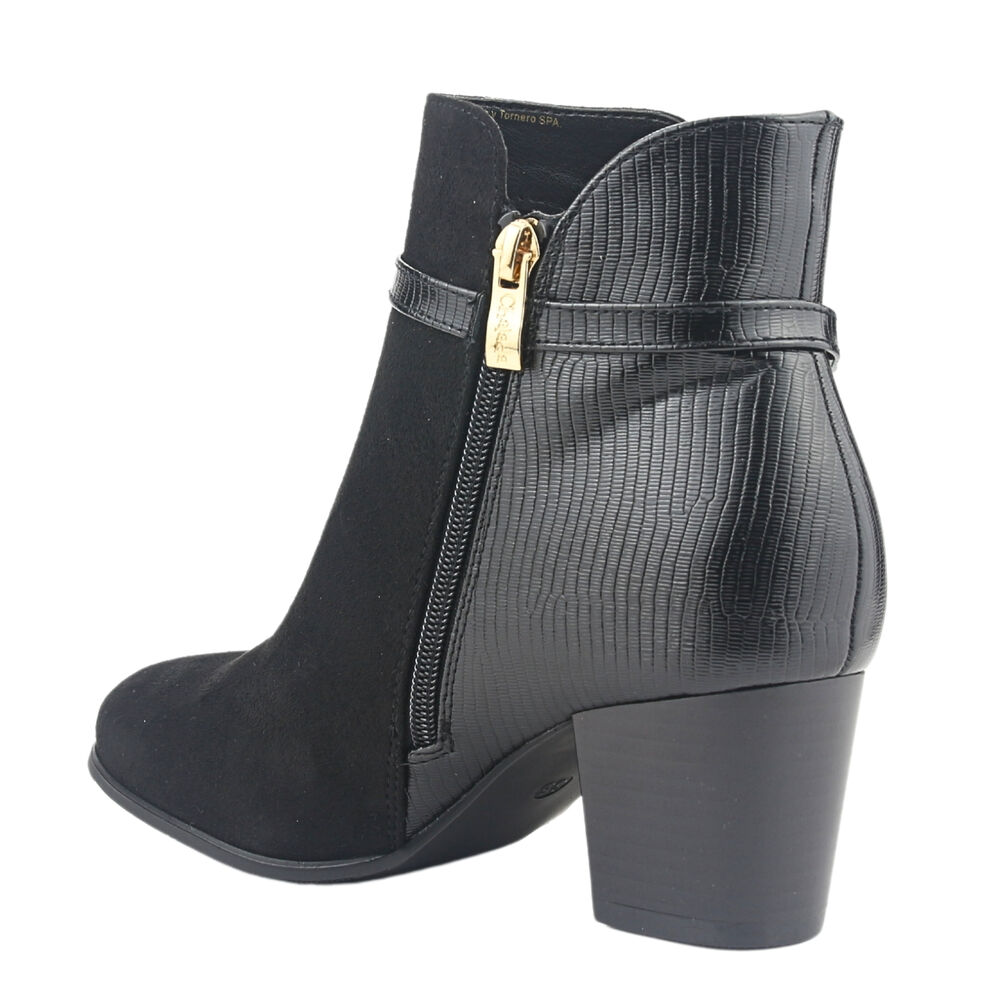 Botin Chalada Mujer Costa-1 Negro Casual image number 3.0