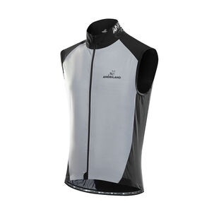 Chaqueta Sin Mangas Cycling Stretch Reflectante Swift Hombre