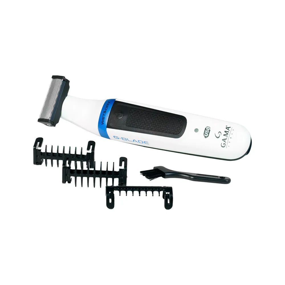 Afeitadora Cortapelo Gama Gblade Usb Cara Cuerpo Perfila Acero Inoxidable image number 5.0