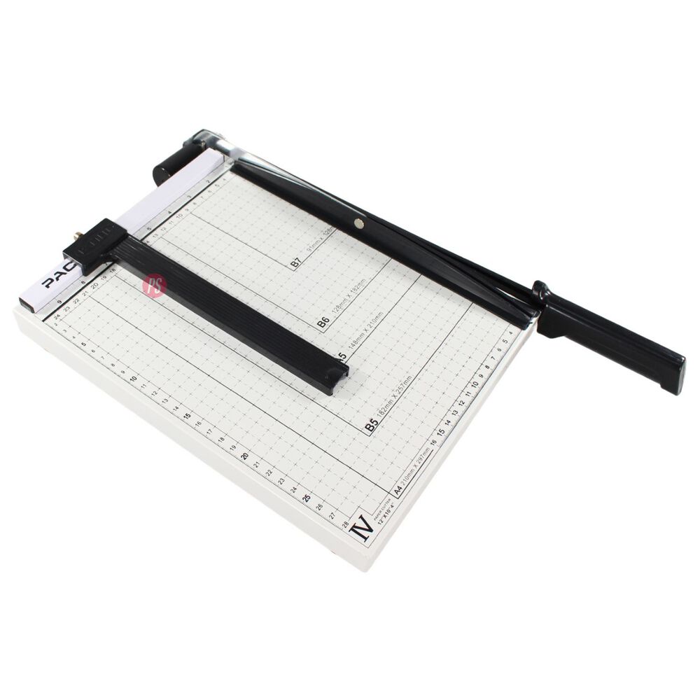 Guillotina A4 Metalica 12 Hojas Precision Profesional - Ps image number 1.0