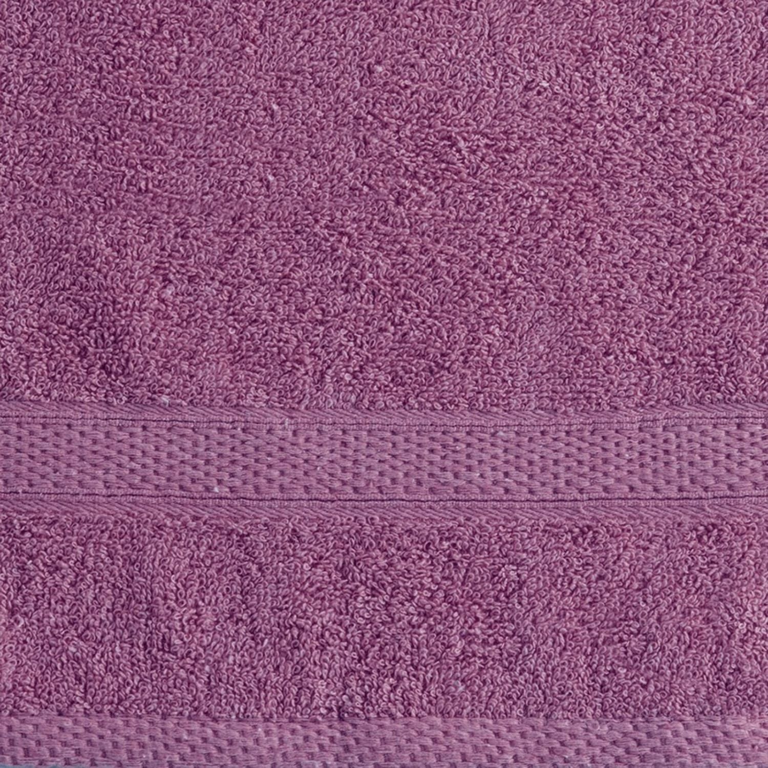 Set 2 Toallas Colorix 380 Grs Caja / Morado Plumetti image number 1.0