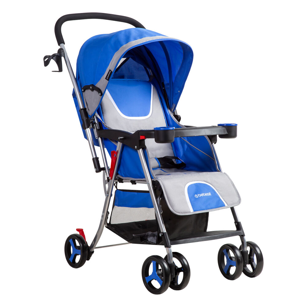 Coche Paseo Y Cuna Twister Sx Azul image number 8.0