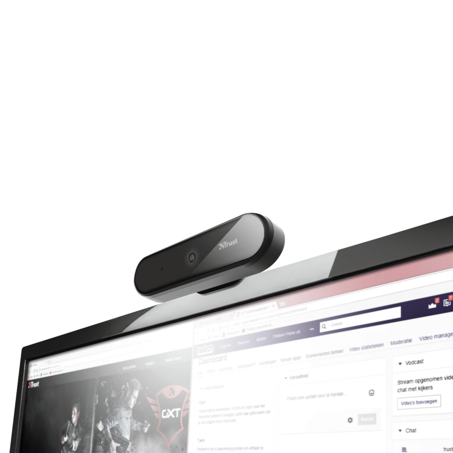 Webcam Profesional Full Hd Trust Tyro Usb 1080p image number 7.0