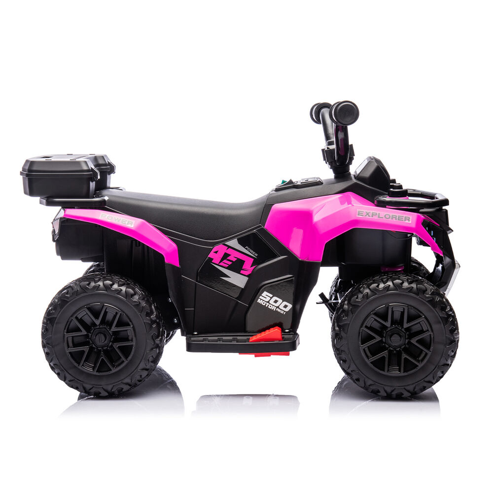 Cuadrimoto A Batería Quad Sx Rosa Bebesit image number 5.0