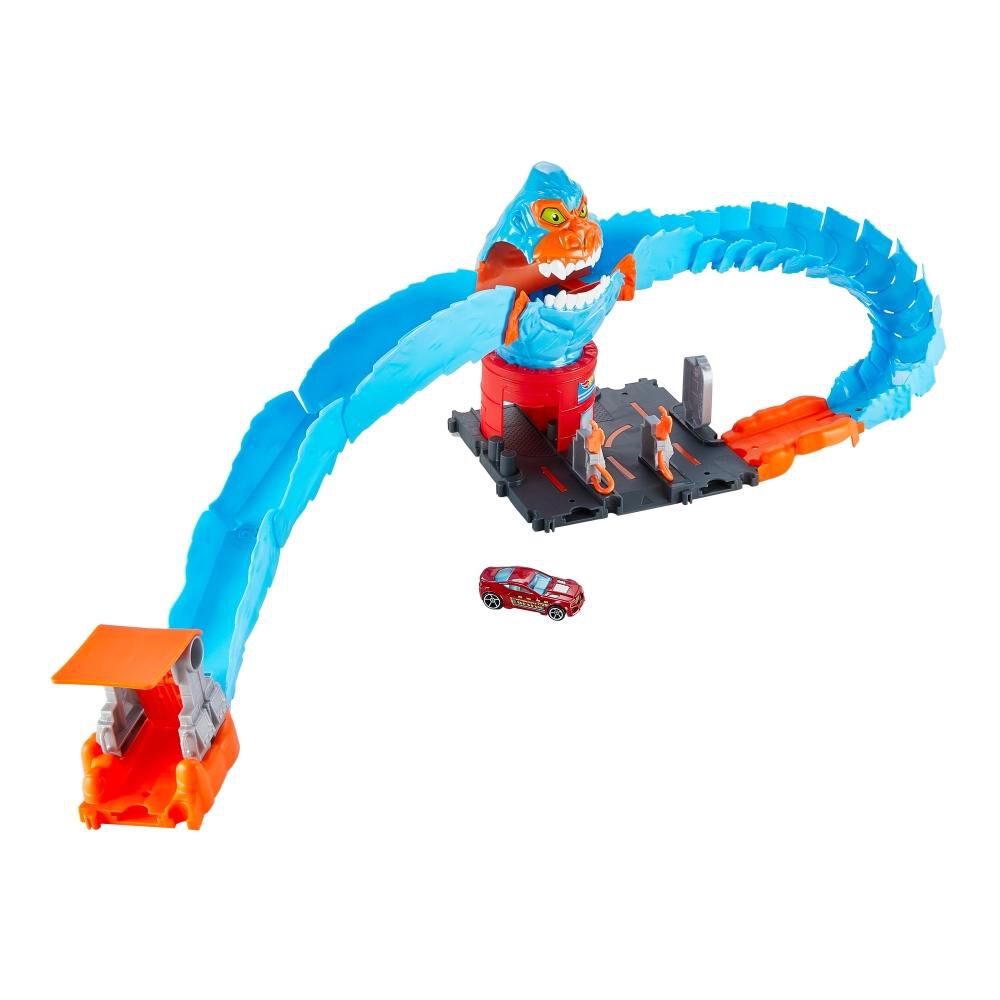 autopista de hot wheels gorilla