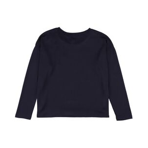 Sweater Liso Aplicación Strass Manga Larga Cuello Redondo Mujer Geeps