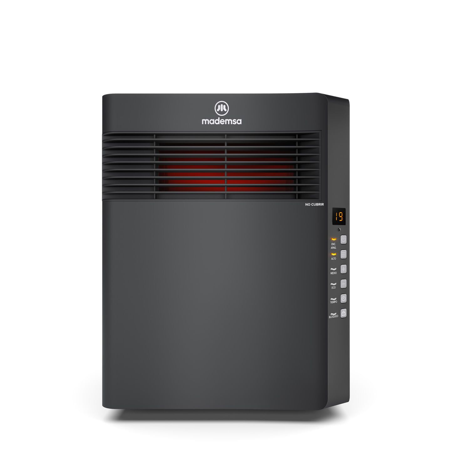 Estufa El&eacute;ctrica Mademsa Infrarroja 1500w Digital Eco Inf10 image number 7.0