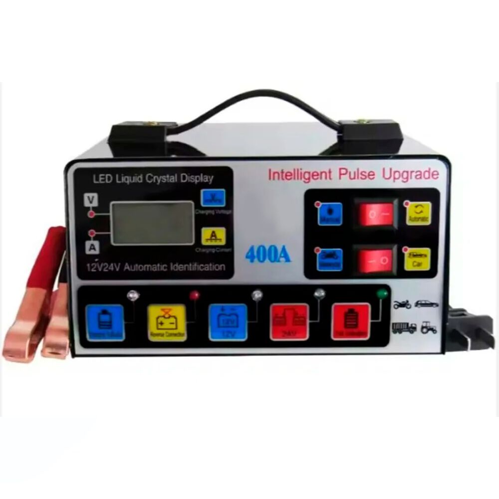 Cargador De Bater&iacute;a De Coche Autom&aacute;tico Inteligente 400amp image number 0.0