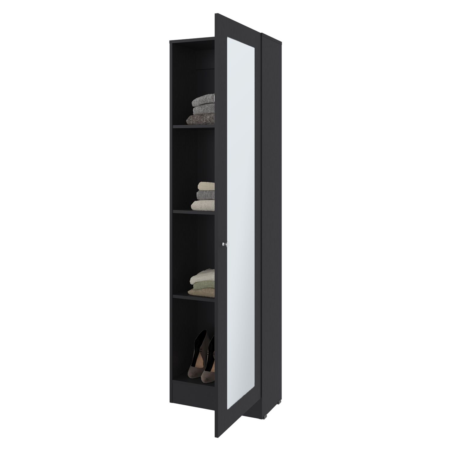 Closet 1 Puerta Con Espejo 180,1x49,1x30,2 Cm image number 2.0