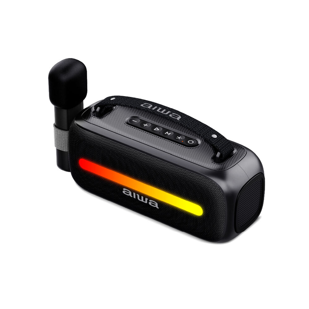 AIWA Parlante Portatil Con Microfono Aiwa Awss40bt Negro