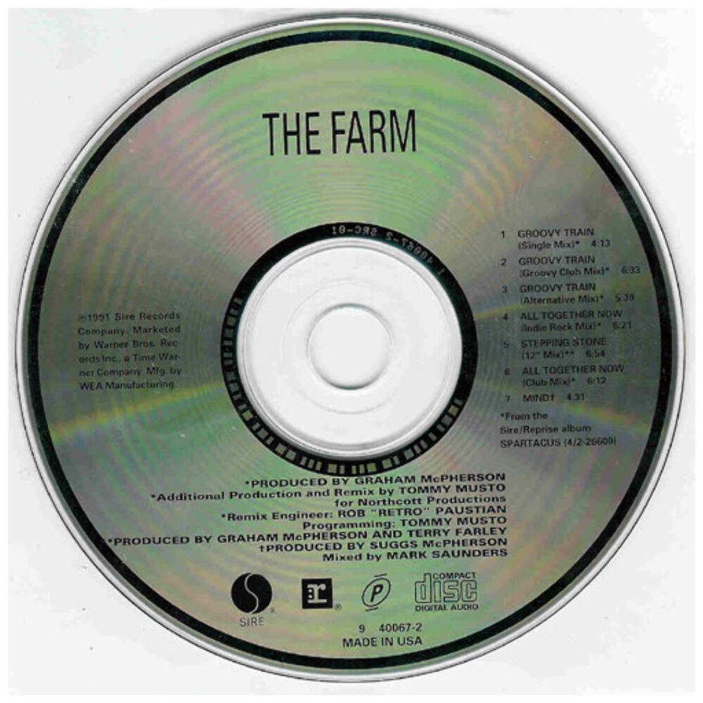 The Farm - Groovy Train | Cd Single Usado image number 3.0