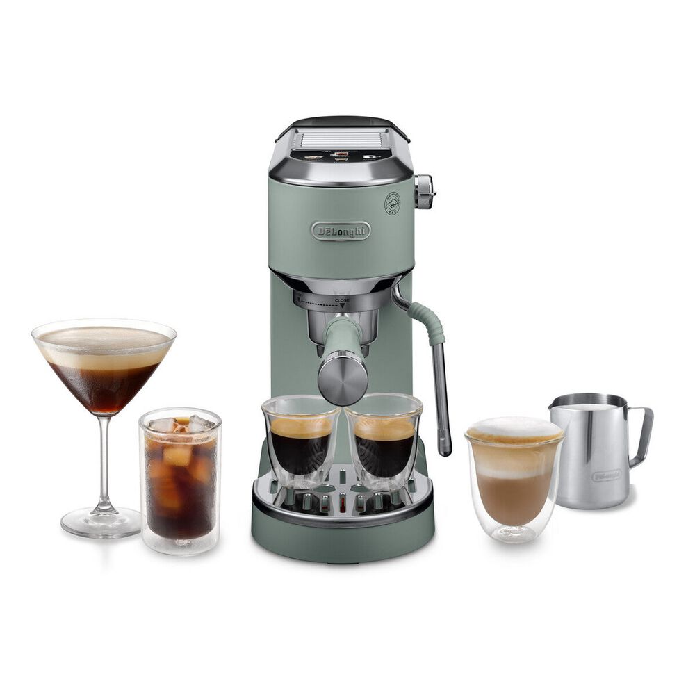 Cafetera Delonghi Dedica Duo Latteart Cold Brew Pistacho image number 10.0