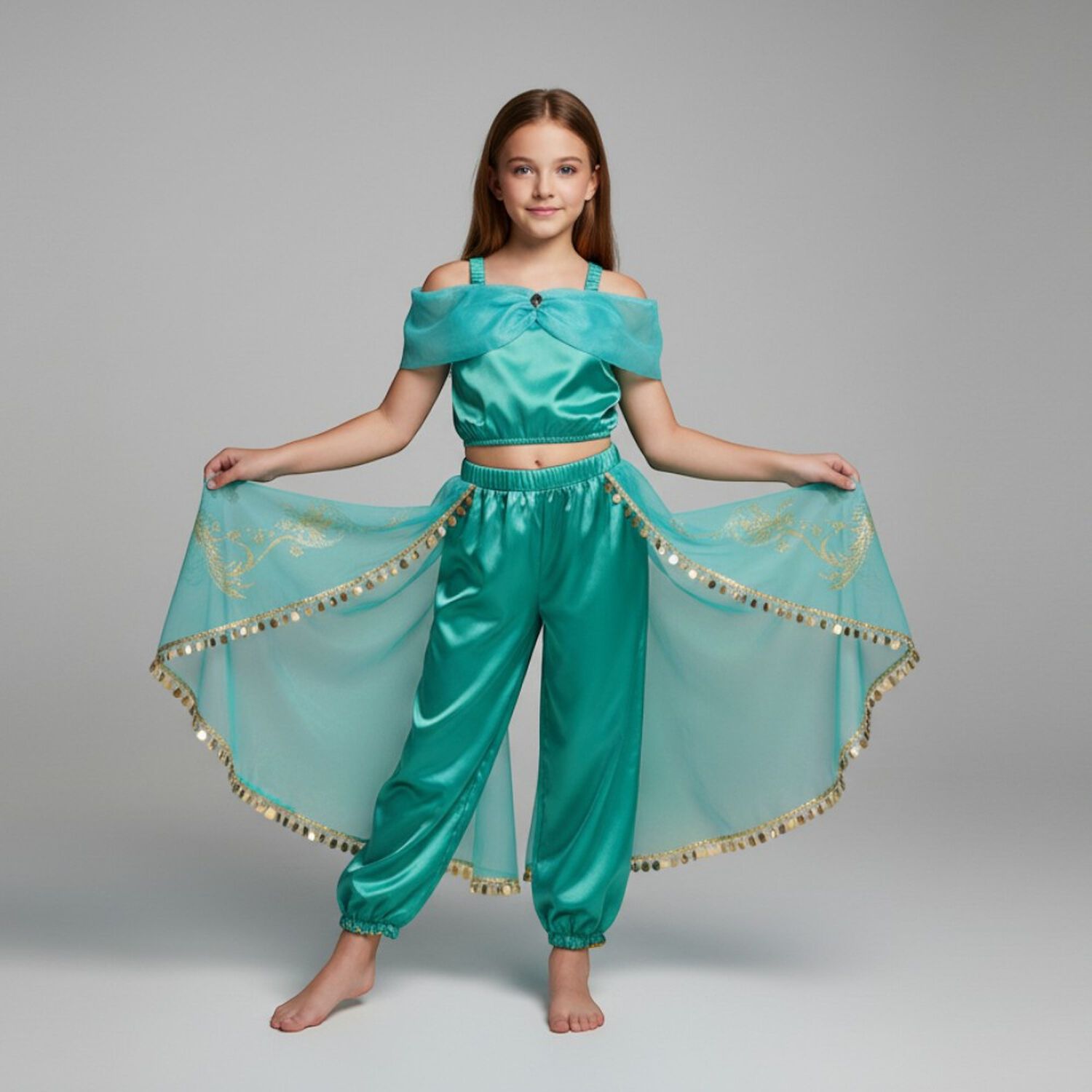 Disfraz Princesa Jasmine Jazmin Aladd&iacute;n Cosplay image number 25.0