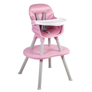 Silla De Comer Baby Desk 3&1 Rosa Bebesit