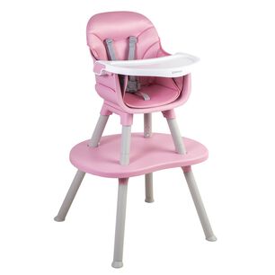 Silla De Comer Baby Desk 3 & 1 Rosa Bebesit