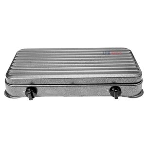 Cocinilla Encimera A Gas Licuado 2 Platos Cocina Gris