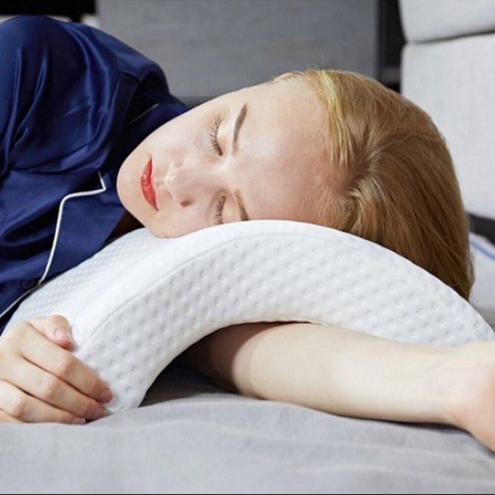 Pack 2 Almohadas Cervical Memoria Blanca image number 2.0