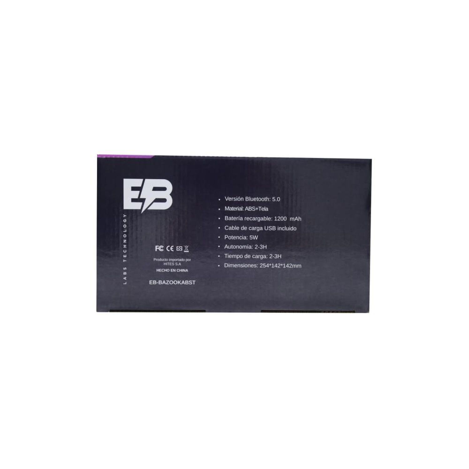 Parlante Bluetooth Ebolt Eb-bazookabst image number 9.0