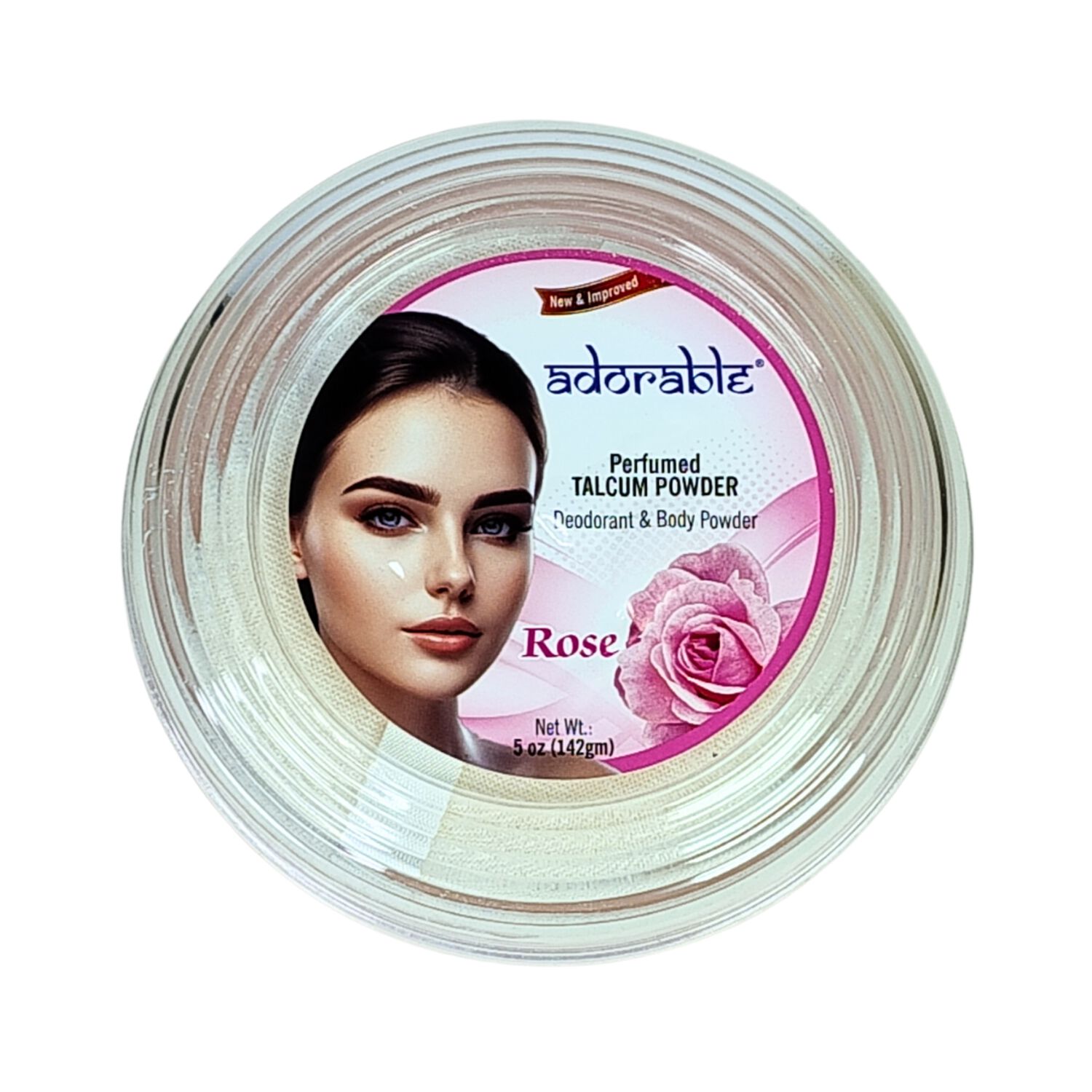 Adorable Talquera Rosa 142 Gr image number 0.0