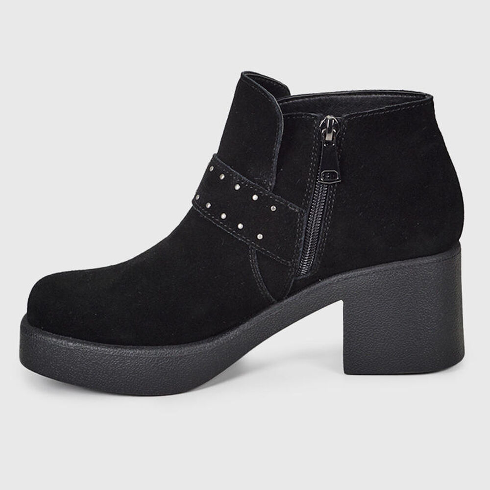 Zapato Cuero Francesca Negro image number 5.0