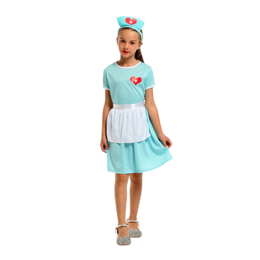 Disfraz Trajes De Doctor Cirujano Doctora Ni&ntilde;o Y Ni&ntilde;a Cosplay image number 5.0