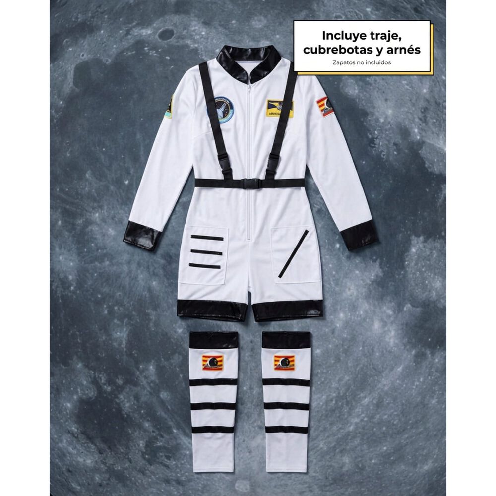 Disfraz Astronauta Cosplay Juego Rol Traje Espacial Ni&ntilde;os image number 14.0