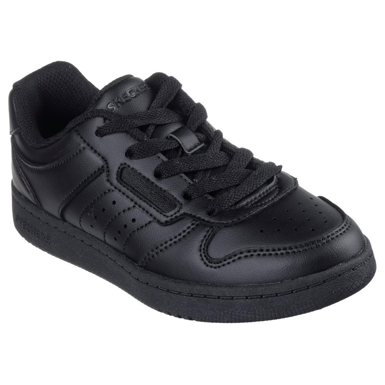 Zapatilla Escolar Ni&ntilde;o Skechers Quick Street - Vorton Negro image number 0.0