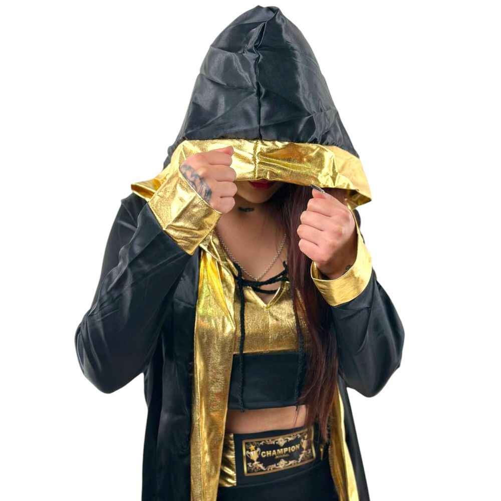 Disfraz Cosplay Boxeadora Profesional Campeona Boxear image number 3.0