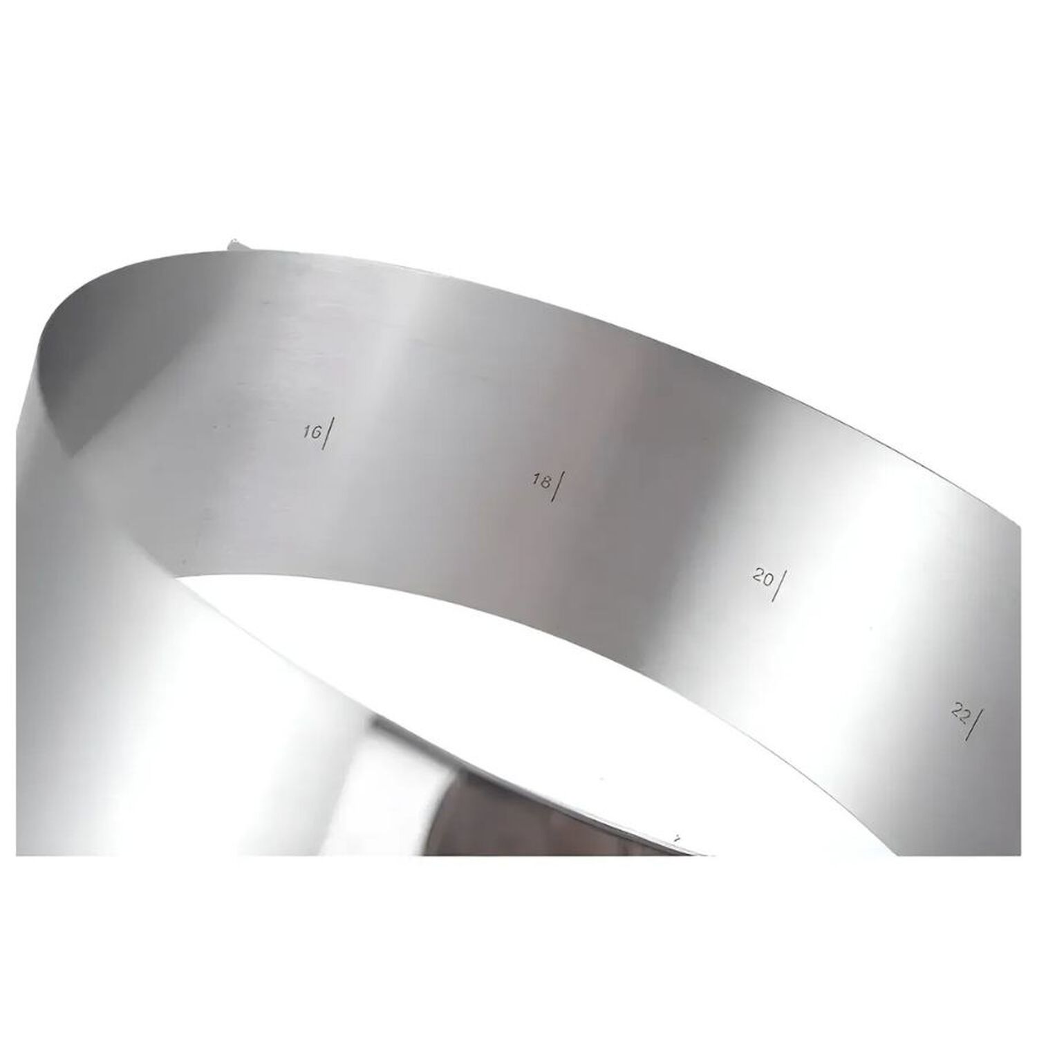 Molde Aro Ajustable Tortas Reposter&iacute;a 15 A 30 Cm Inoxidable image number 5.0