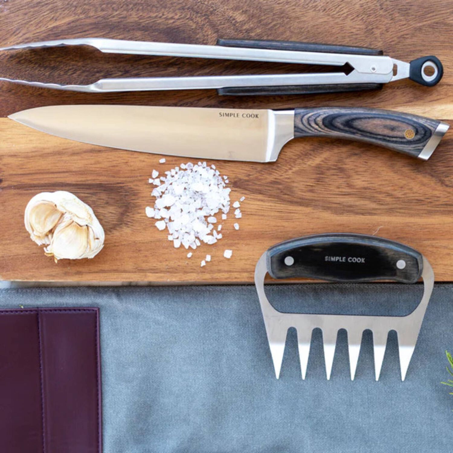 Set Estuche Accesorios Bbq Simplecook image number 3.0