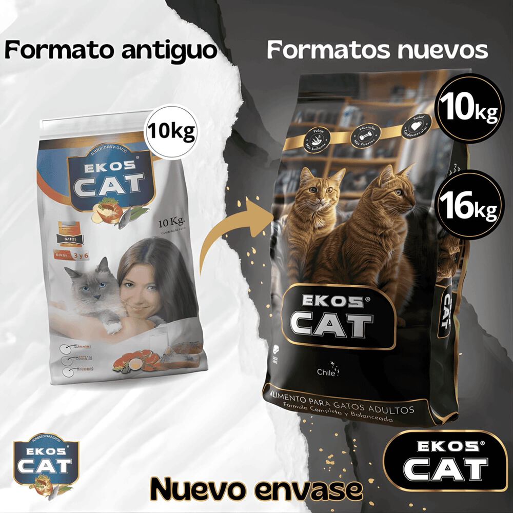 Alimento Para Gato Adulto Ekos Cat 10kg image number 2.0