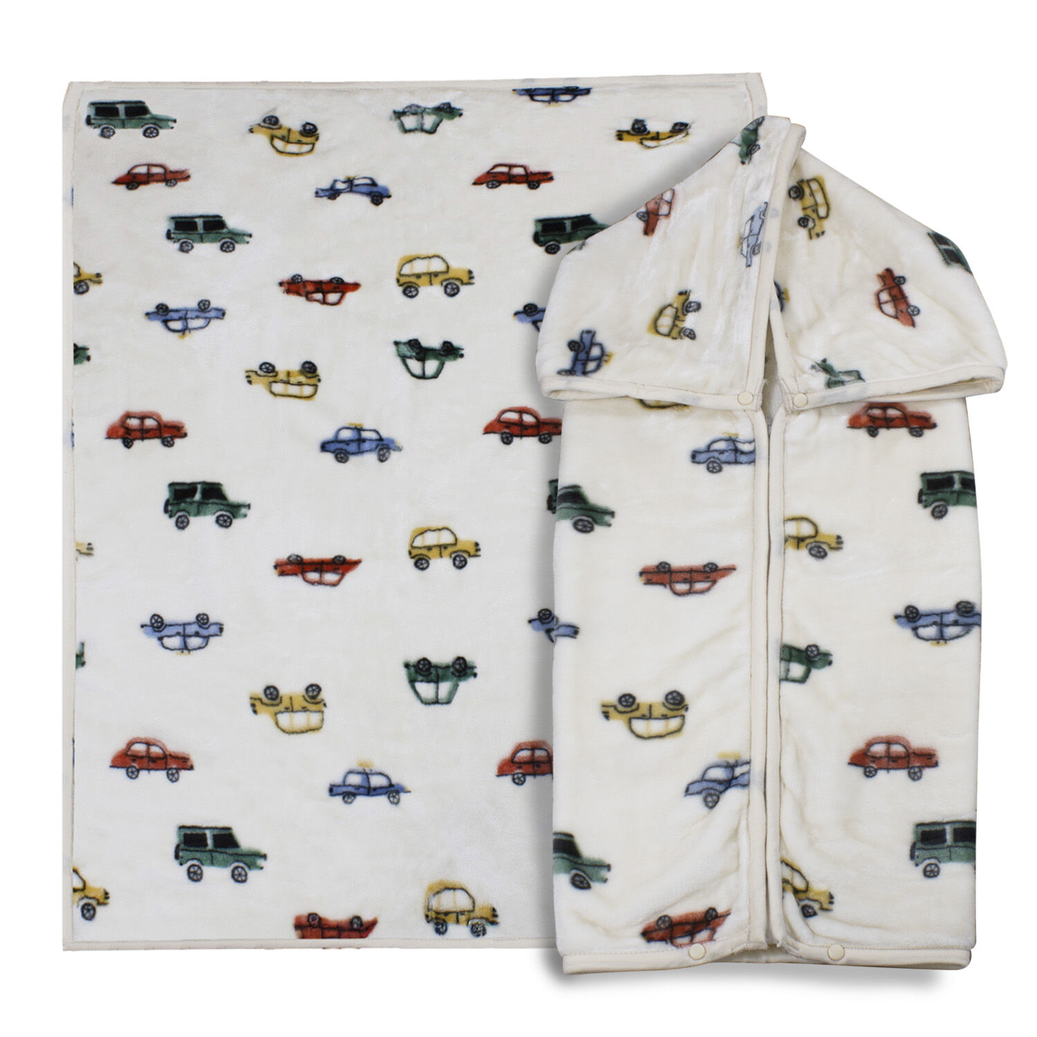 Saco Con Broche Ultra Soft Auto 80x110cm Beige Bebesit image number 0.0