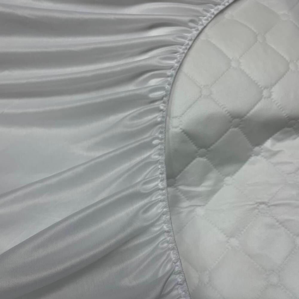 Cubrecolchon Andes Impermeable Blanco 1.5 Plazas image number 0.0