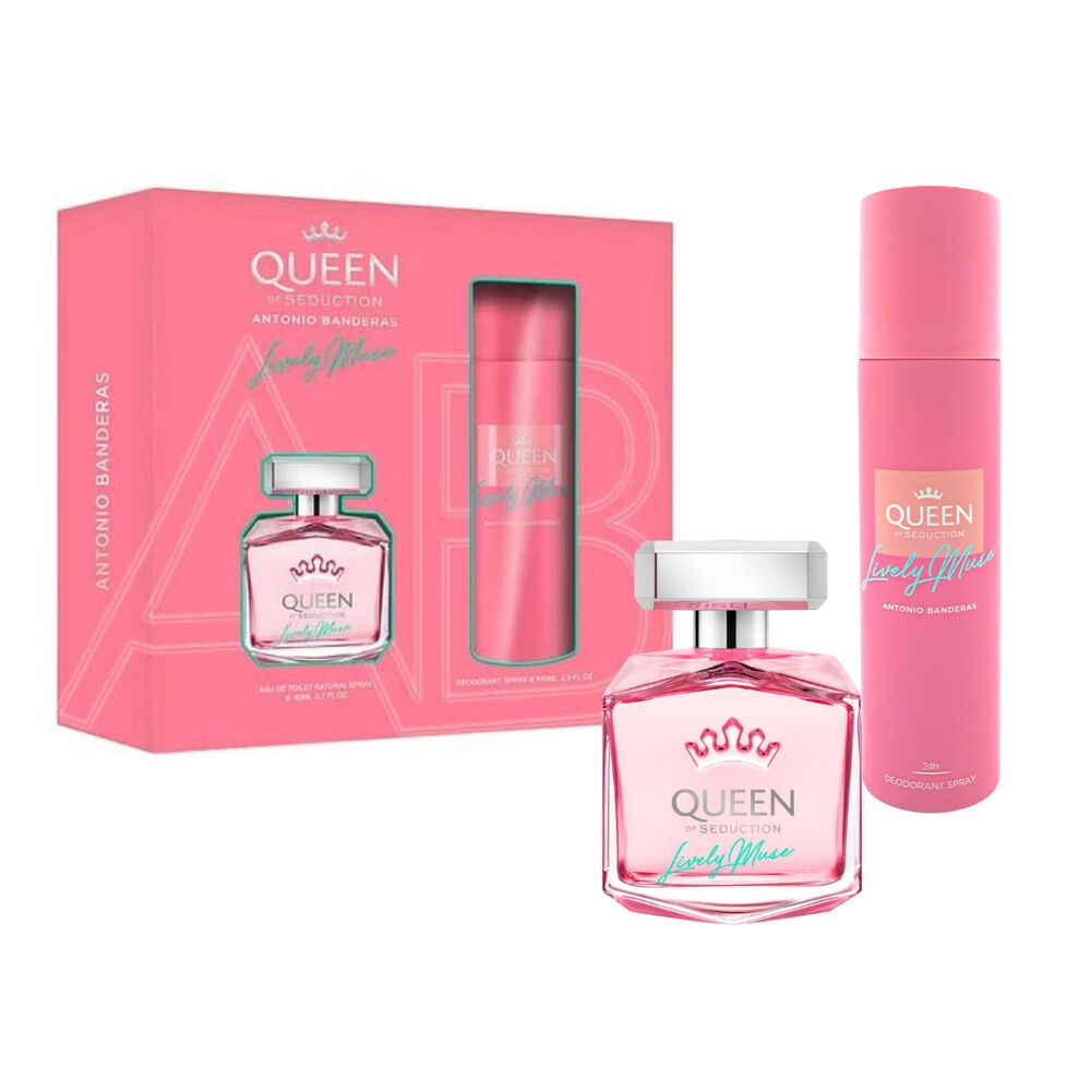 Estuche Queen Of Seduction Lively Muse Edt 80ml+150ml 24h Deo Mujer46 image number 0.0