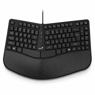 Teclado Ergon&oacute;mico Con Apoya Mu&ntilde;ecas Enterprise Copilot Ai