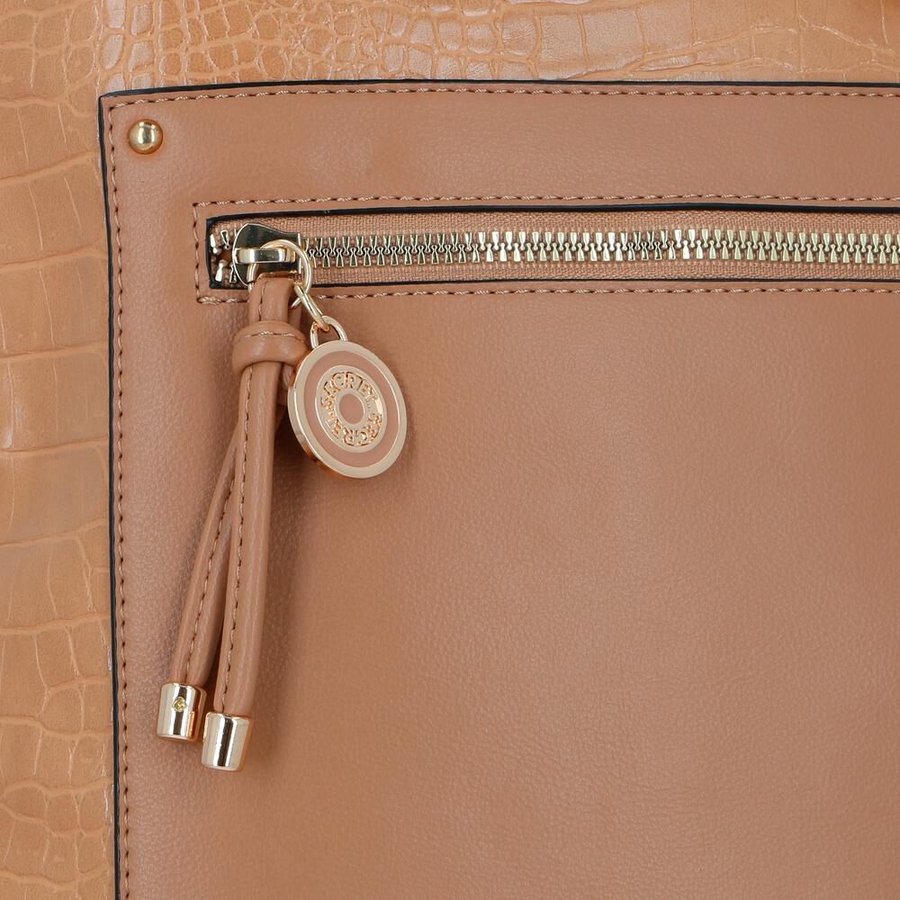 Mochila Notebook Secret Polonia Sc6 Café 15" image number 5.0