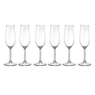 Set 6 Copas Flute Montepulciano Valley De 195ml Hausmann