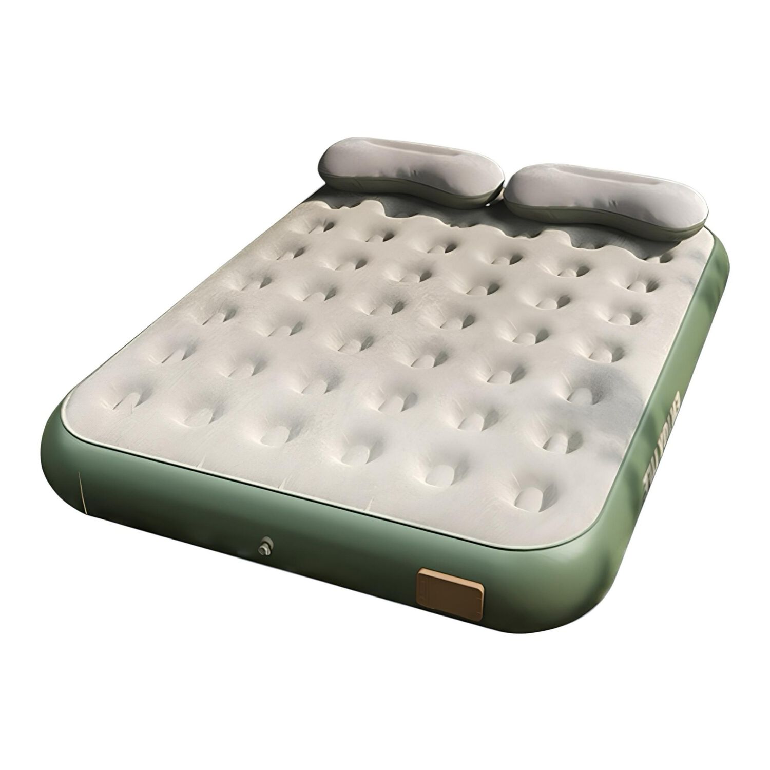 Colch&oacute;n Cama Inflable El&eacute;ctrico Con Coj&iacute;n Bolso 2 Plazas image number 0.0