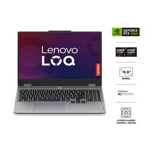 Notebook Gamer 15.6" Lenovo Loq Gen 10 / AMD Ryzen 7 / 16 GB RAM / Nvidia Geforce RTX 5060 / 512 GB SSD