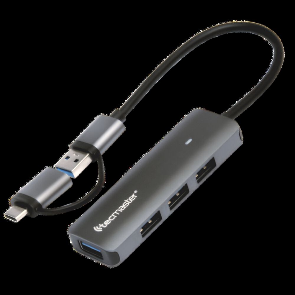 Hub Usb 3.0 + Adaptador Type-c 5 Gbps Tecmaster Tm-100543 image number 5.0